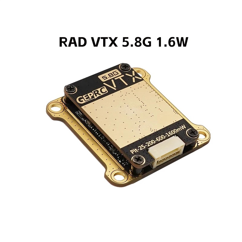 GEPRC RAD VTX 5.8G 1.6W 2.5W 4 - đánh giá và giá Geprc Rad Vtx 5.8G 2.5W