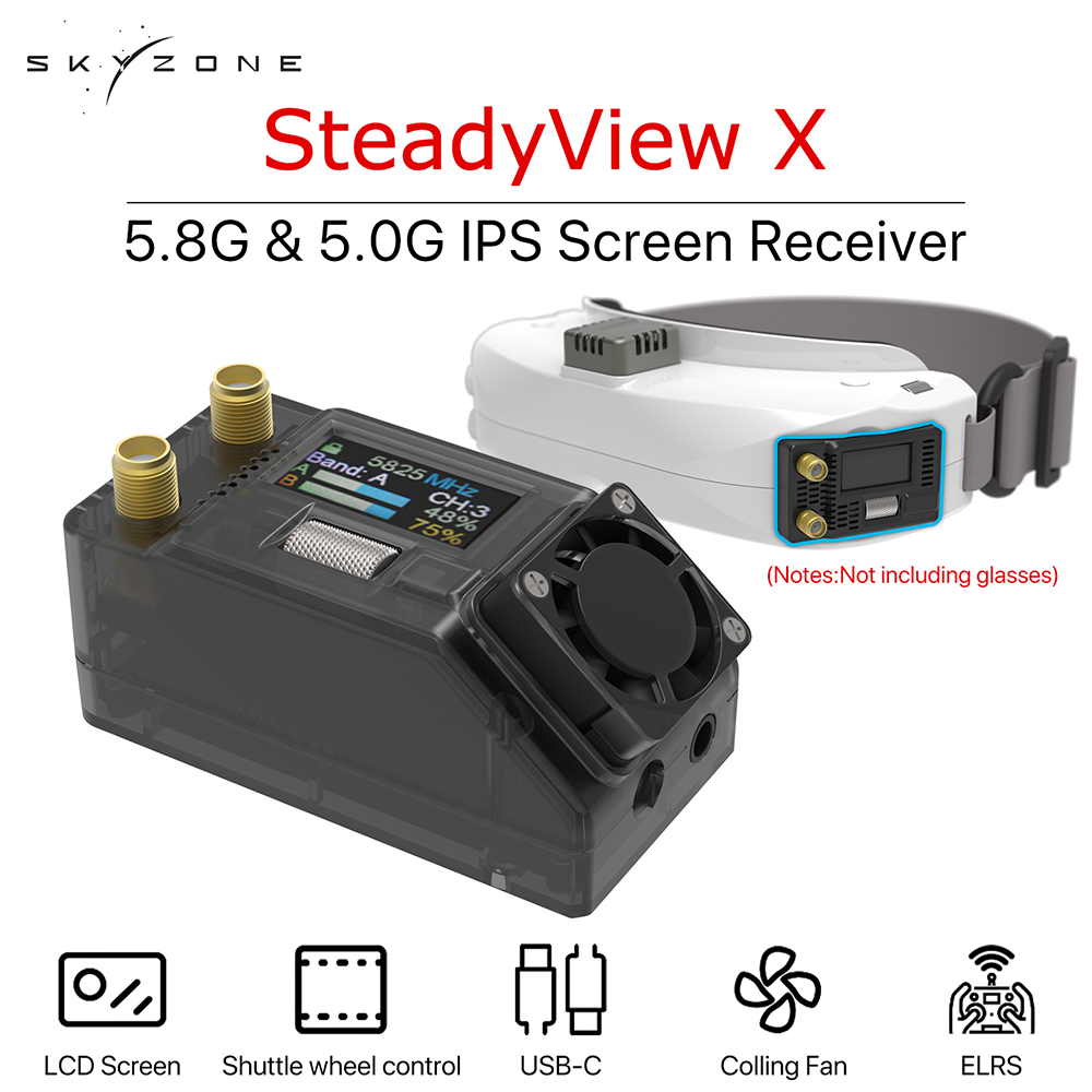 SKYZONE Steadyview X 5/5.8G Re - đánh giá và giá Skyzone Steadyview X Receiver Module
